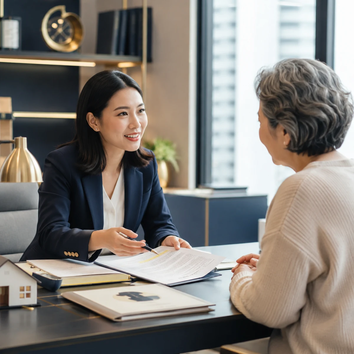 A professional consultation concerning property, landlord and tenant or related business documents.
